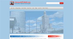 Desktop Screenshot of inlovewithpoland.com