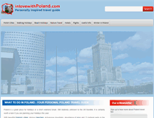 Tablet Screenshot of inlovewithpoland.com